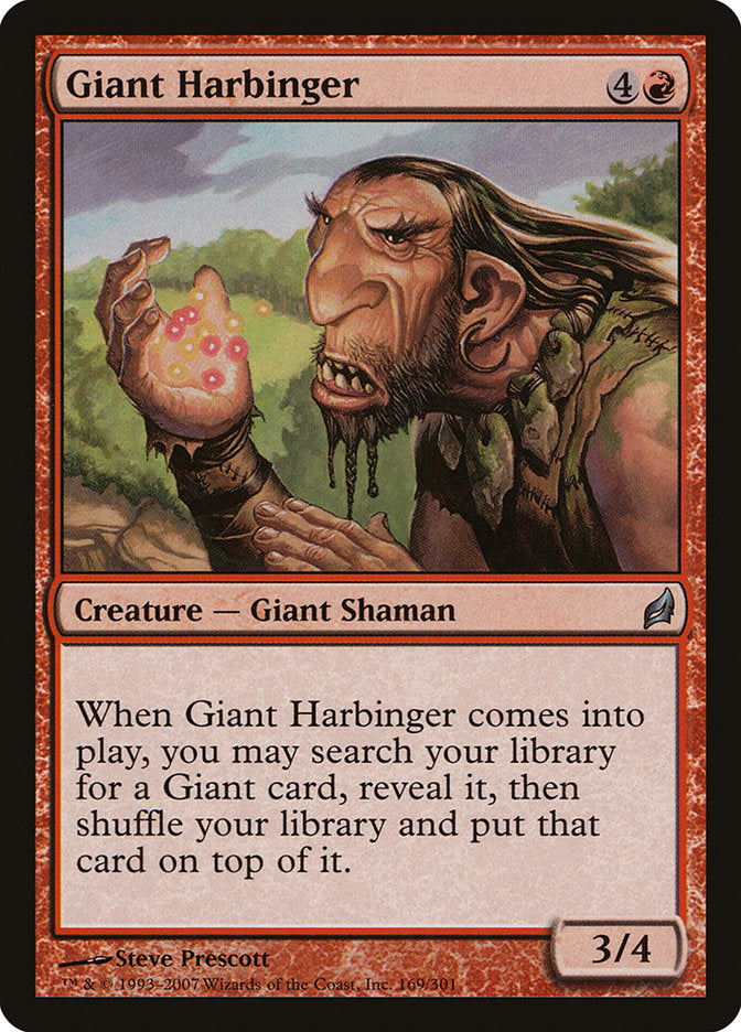 Giant Harbinger [Lorwyn] | Red Riot Games CA