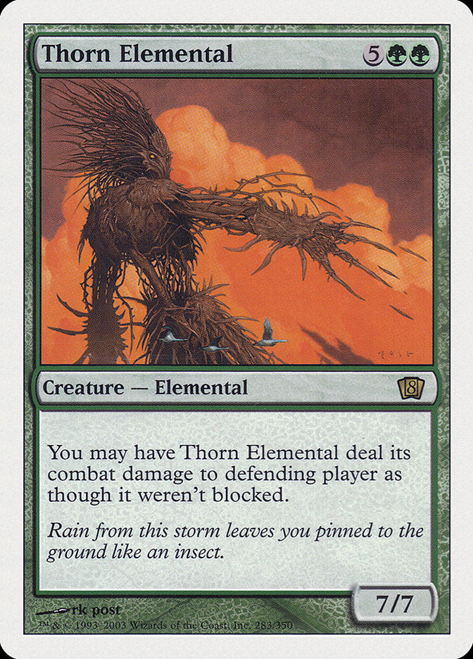 Thorn Elemental [Eighth Edition] | Red Riot Games CA