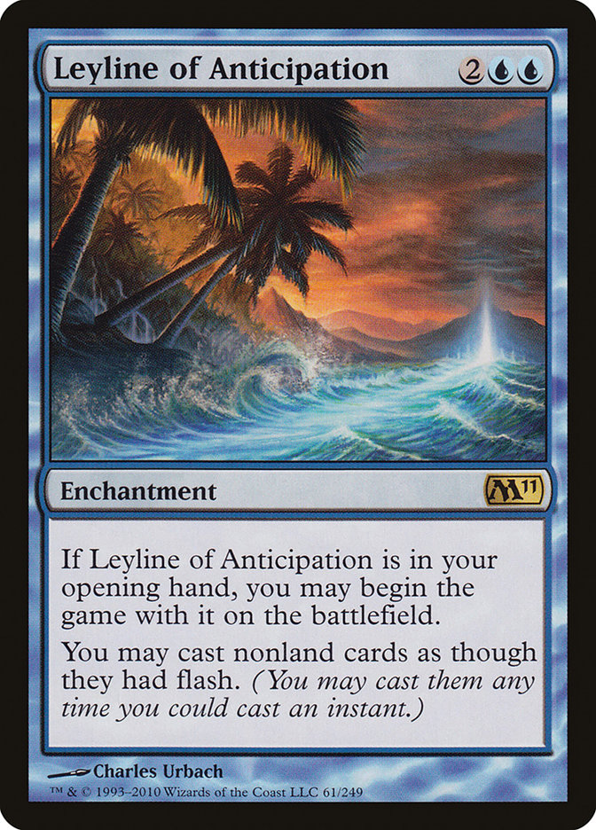 Leyline of Anticipation [Magic 2011] | Red Riot Games CA