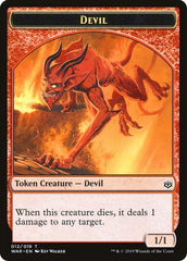 Devil // Satyr Double-Sided Token [Challenger Decks 2020 Tokens] | Red Riot Games CA