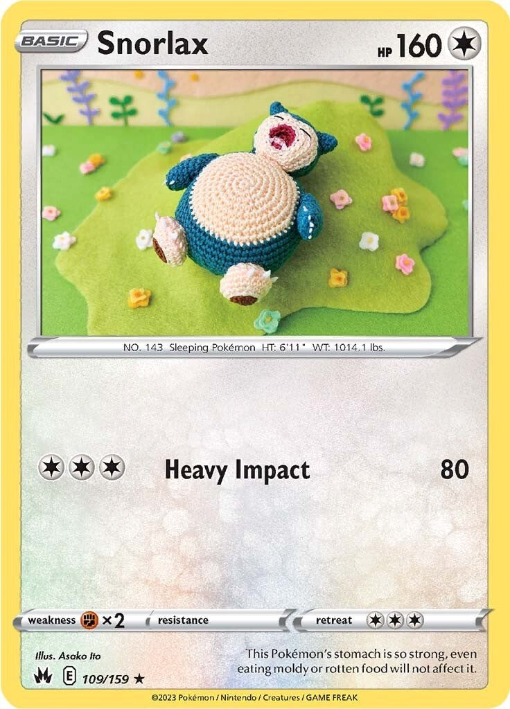 Snorlax (109/159) [Sword & Shield: Crown Zenith] | Red Riot Games CA