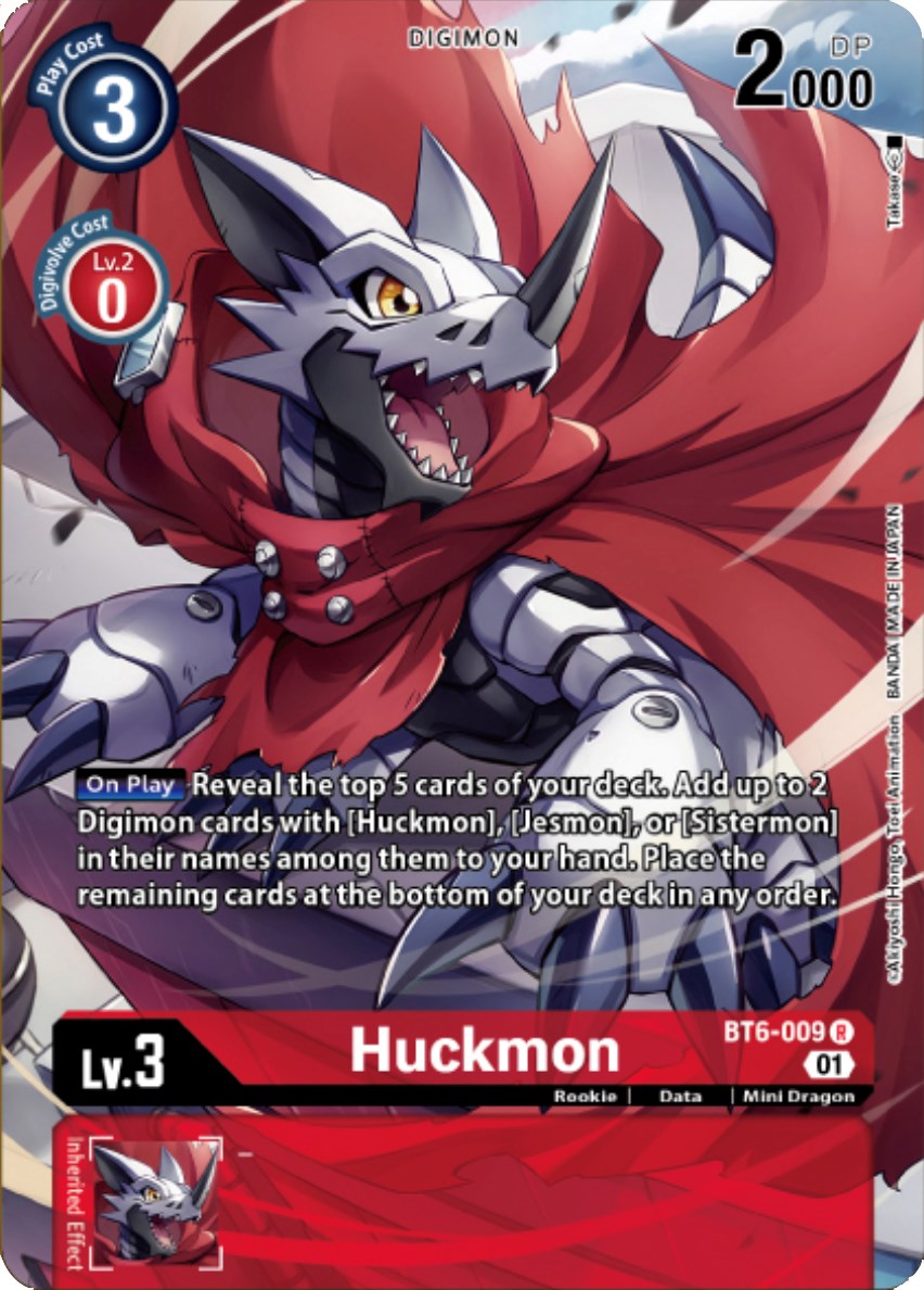 Huckmon [BT6-009] (Digimon Royal Knights Card Set) [Double Diamond Promos] | Red Riot Games CA
