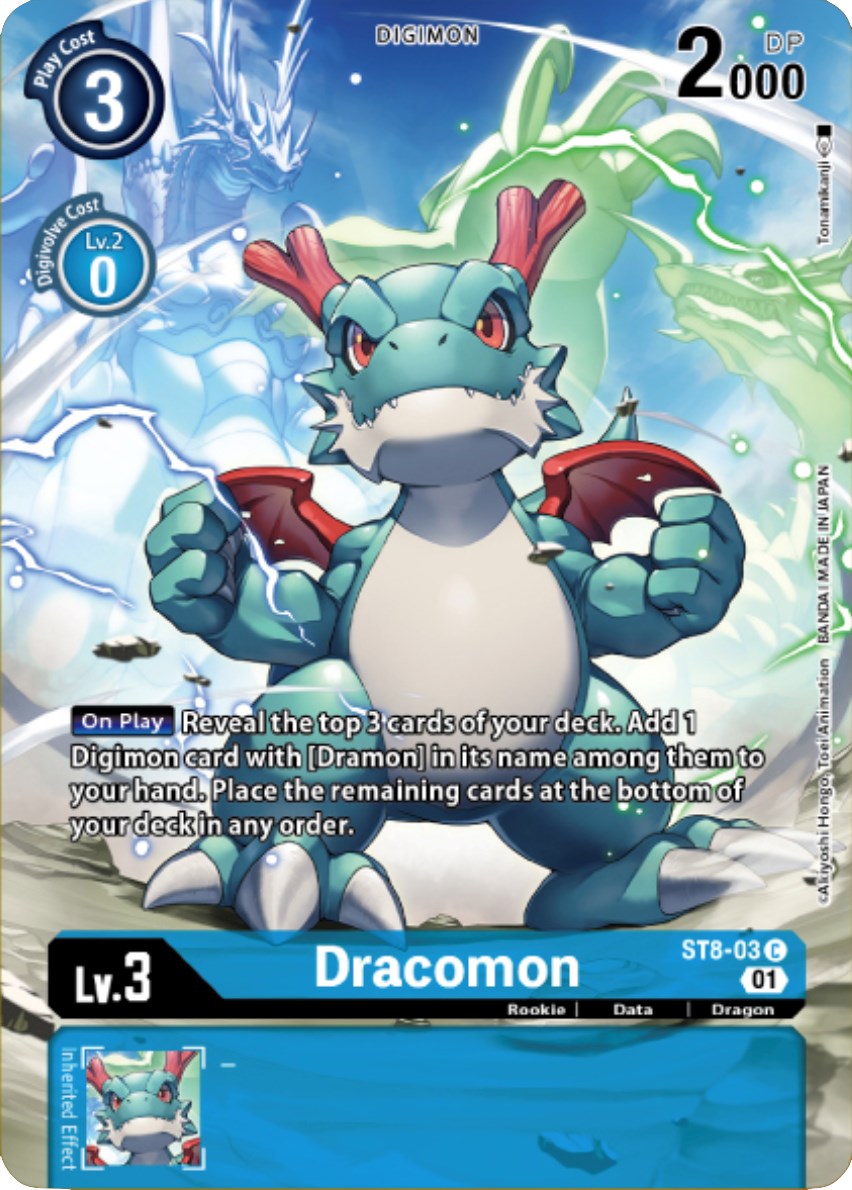 Dracomon [ST8-03] (Digimon Royal Knights Card Set) [Starter Deck: Ulforce Veedramon Promos] | Red Riot Games CA