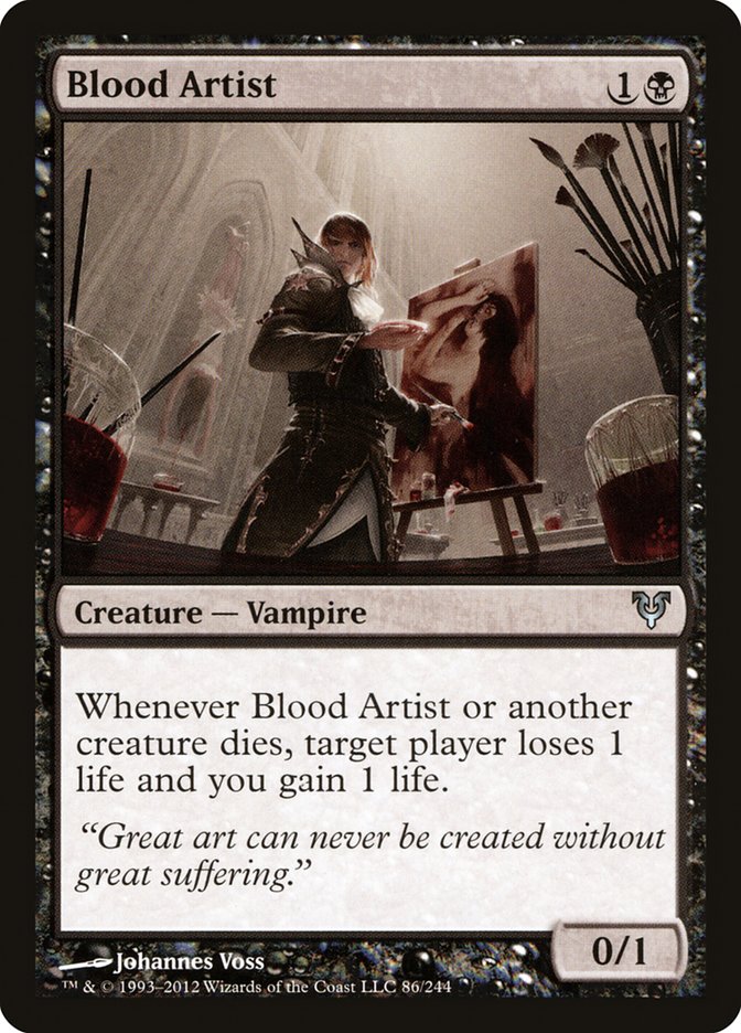 Blood Artist [Avacyn Restored] | Red Riot Games CA