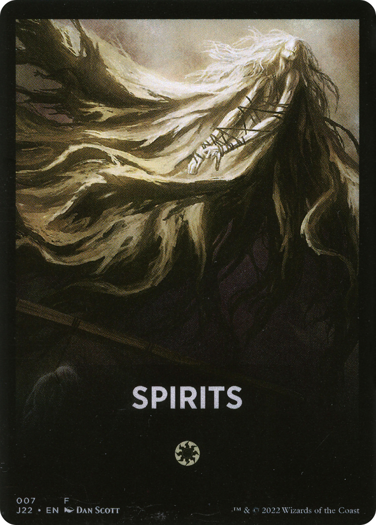 Spirits Theme Card [Jumpstart 2022 Front Cards] | Red Riot Games CA