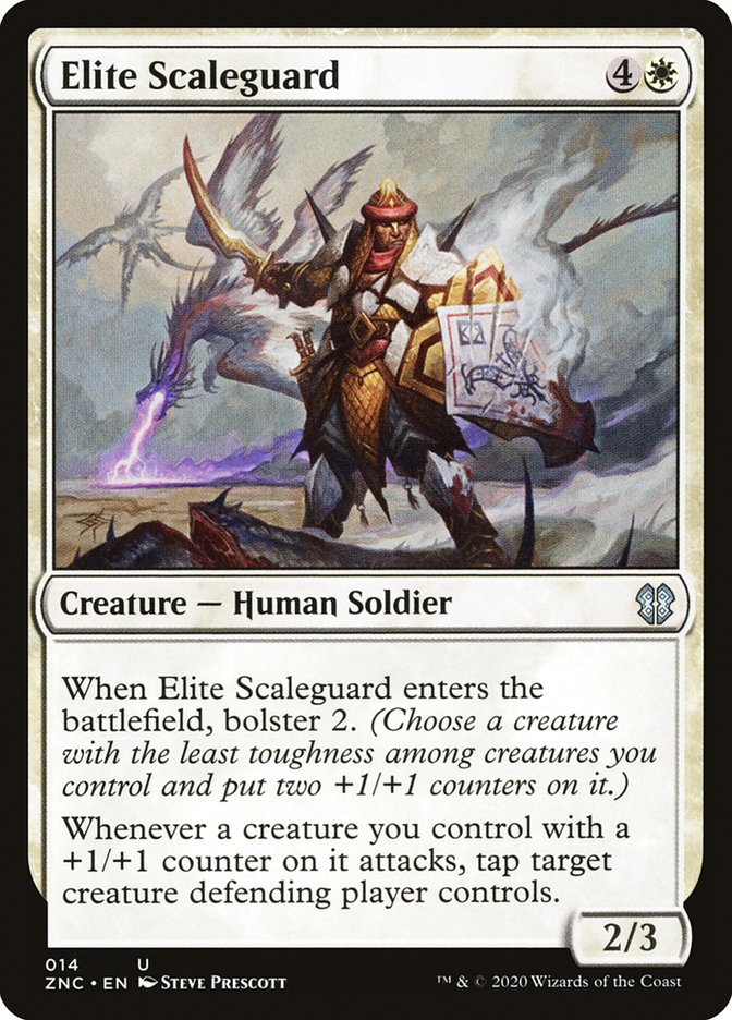 Elite Scaleguard [Zendikar Rising Commander] | Red Riot Games CA