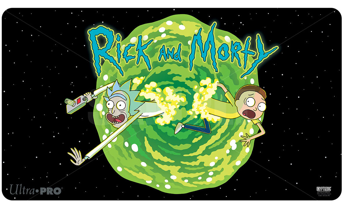Ultra PRO: Playmat - Rick and Morty (Portal) | Red Riot Games CA