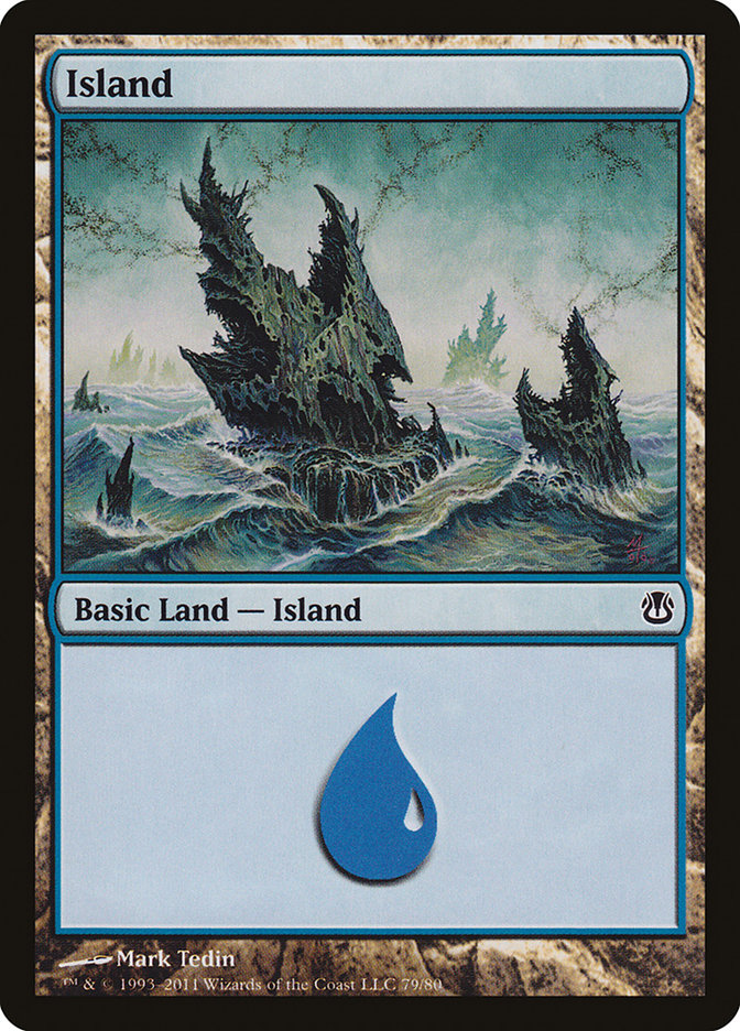 Island (79) [Duel Decks: Ajani vs. Nicol Bolas] | Red Riot Games CA