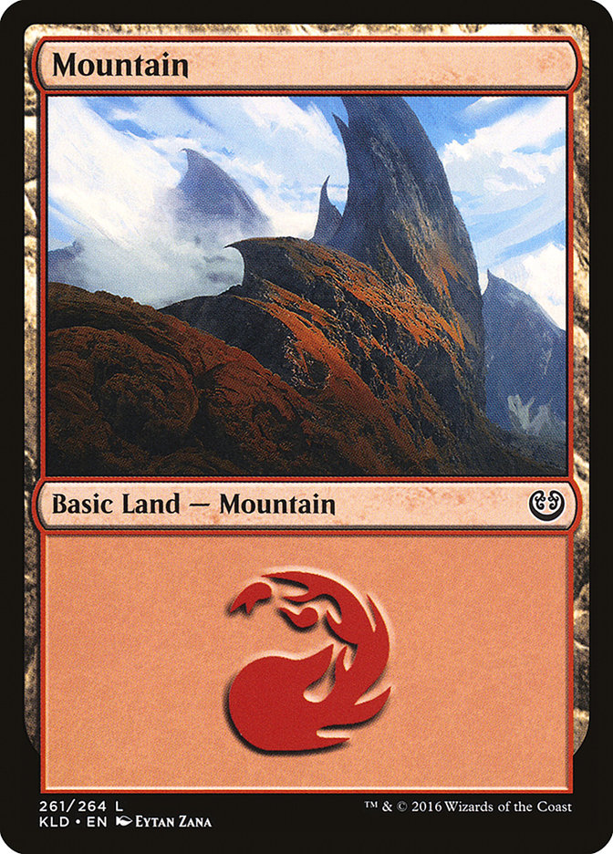 Mountain (261) [Kaladesh] | Red Riot Games CA