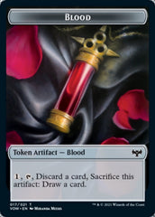 Blood // Slug Double-Sided Token [Innistrad: Crimson Vow Tokens] | Red Riot Games CA