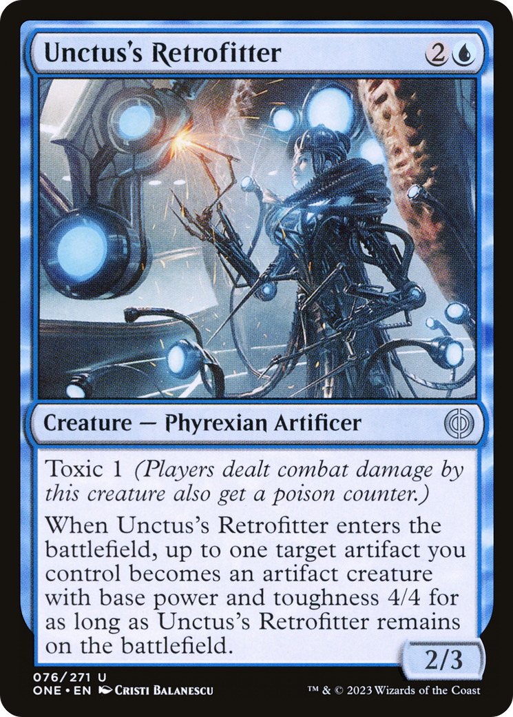 Unctus's Retrofitter [Phyrexia: All Will Be One] | Red Riot Games CA
