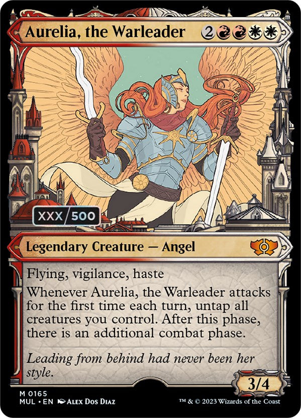 Aurelia, the Warleader (Serialized) [Multiverse Legends] | Red Riot Games CA