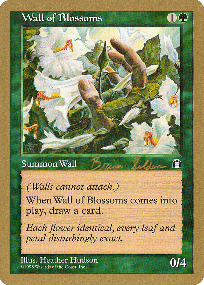 Wall of Blossoms (Brian Selden) [World Championship Decks 1998] | Red Riot Games CA