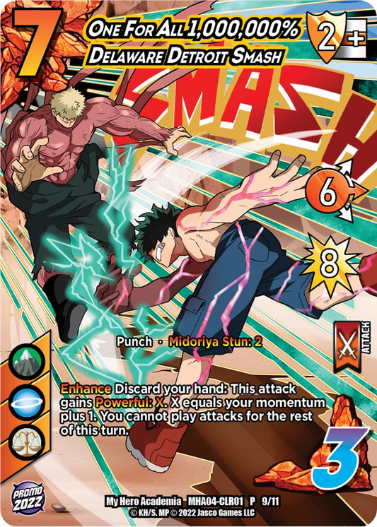 One For All 1,000,000% Delaware Detroit Smash (Unlimited) [League of Villains]