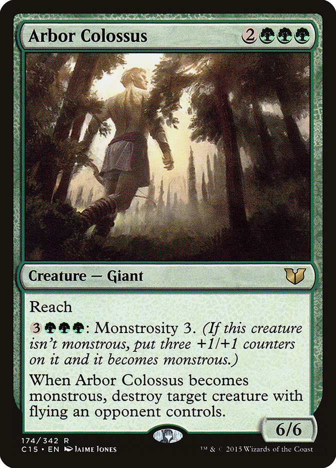 Arbor Colossus [Commander 2015] | Red Riot Games CA