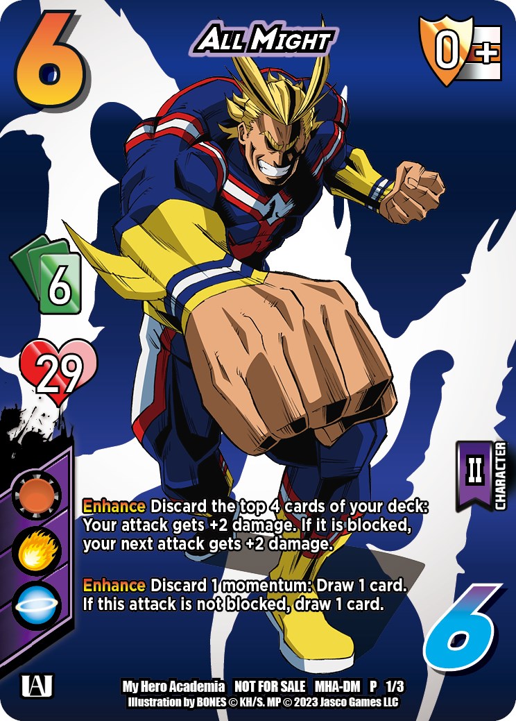 All Might (Dim Mak Promo) [League of Villains Unlimited] | Red Riot Games CA