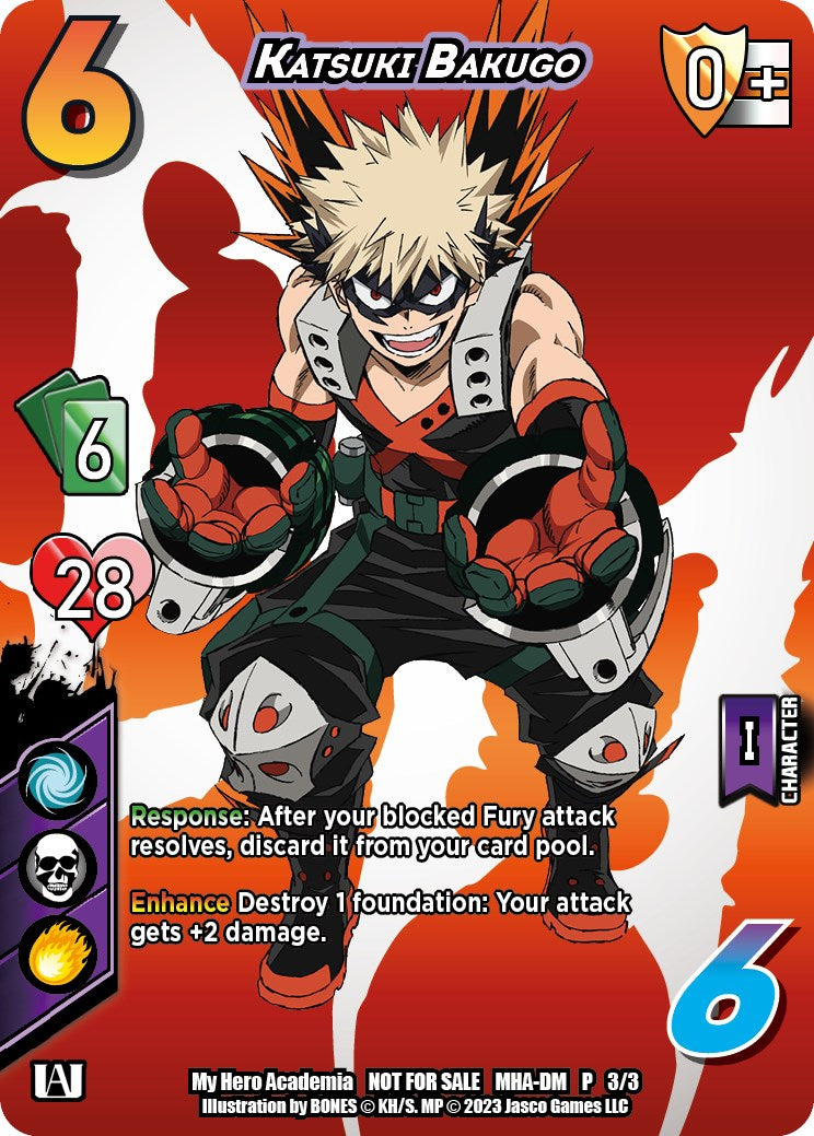 Katsuki Bakugo (Dim Mak Promo) (Unlimited) [League of Villains]