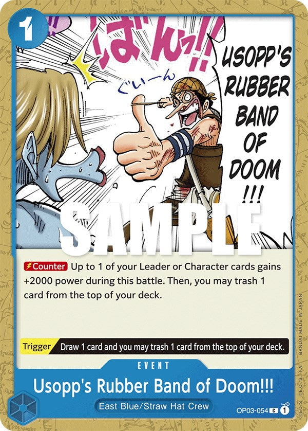 Usopp's Rubber Band of Doom!!! [Pillars of Strength] | Red Riot Games CA