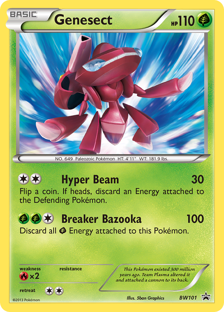 Genesect (BW101) [Black & White: Black Star Promos] | Red Riot Games CA