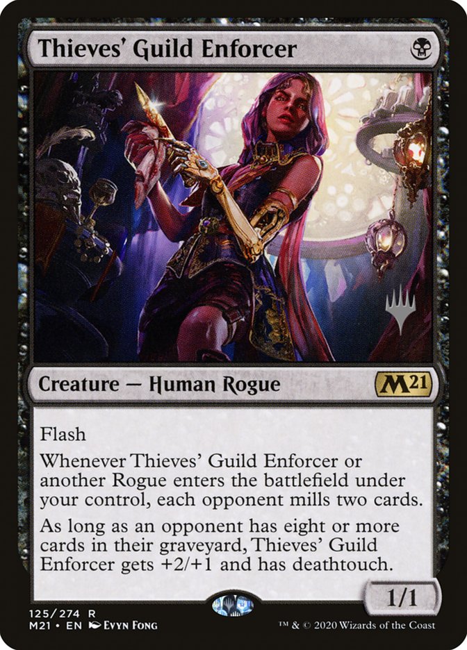 Thieves' Guild Enforcer (Promo Pack) [Core Set 2021 Promos] | Red Riot Games CA