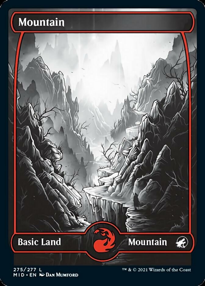 Mountain (275) [Innistrad: Midnight Hunt] | Red Riot Games CA