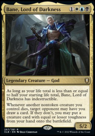 Bane, Lord of Darkness [Commander Legends: Battle for Baldur's Gate] | Red Riot Games CA