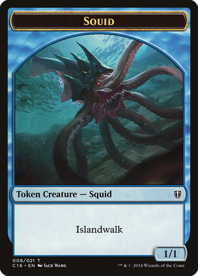 Soldier // Squid Double-Sided Token [Commander 2016 Tokens] | Red Riot Games CA