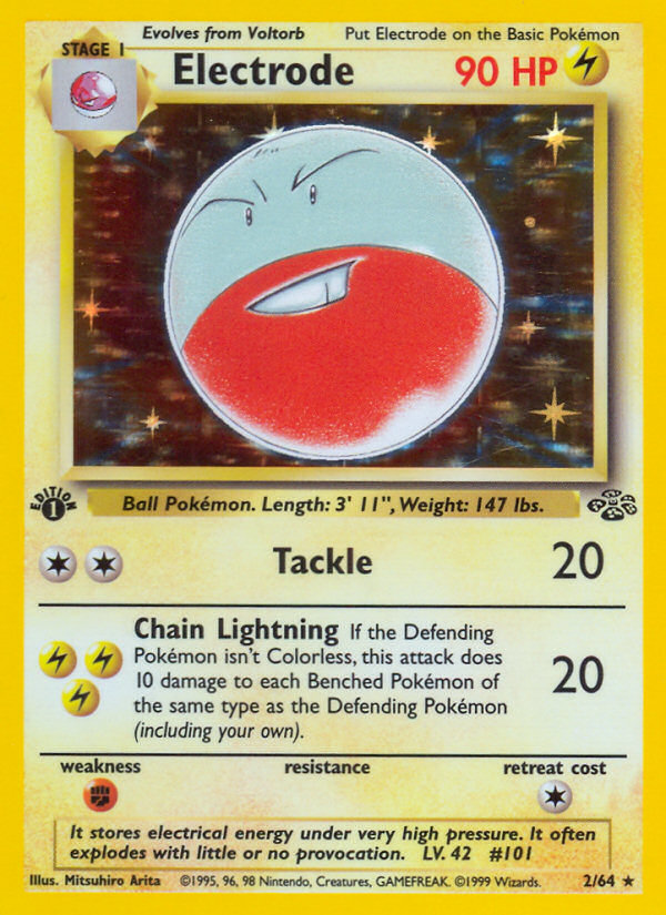 Electrode (2/64) [Jungle 1st Edition] | Red Riot Games CA