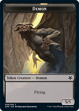 Bird Illusion // Demon Double-Sided Token [Game Night: Free-for-All Tokens] | Red Riot Games CA