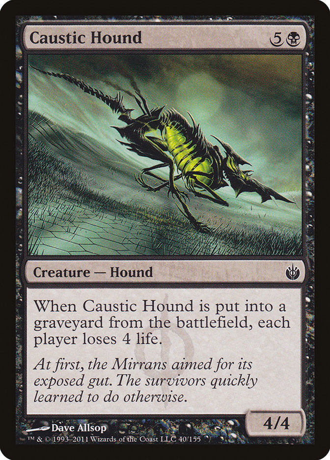 Caustic Hound [Mirrodin Besieged] | Red Riot Games CA