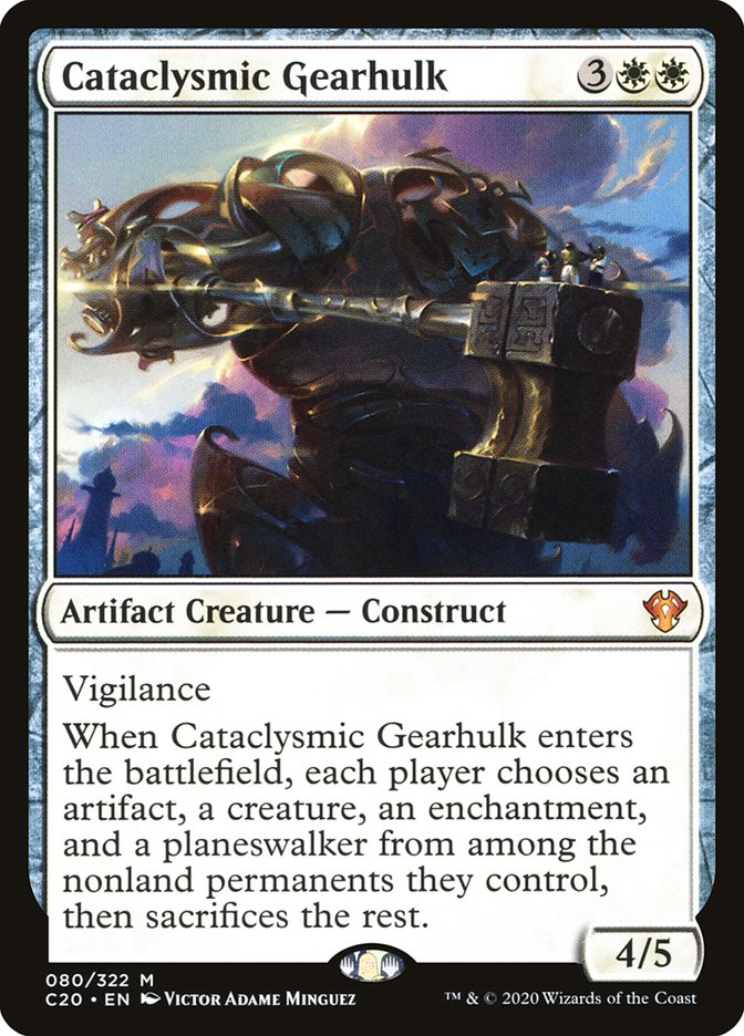 Cataclysmic Gearhulk [Commander 2020] | Red Riot Games CA