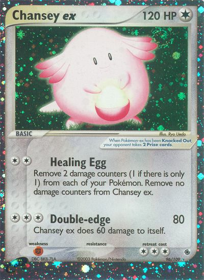 Chansey ex (96/109) [EX: Ruby & Sapphire] | Red Riot Games CA