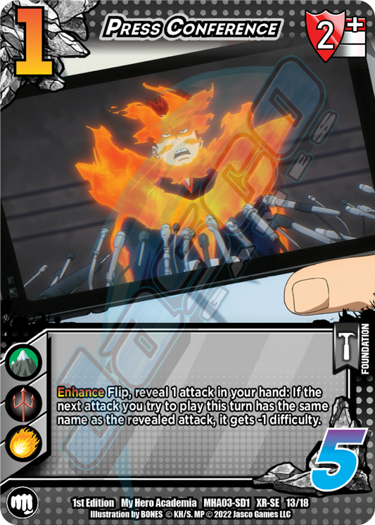 Press Conference (XR) [Heroes Clash]