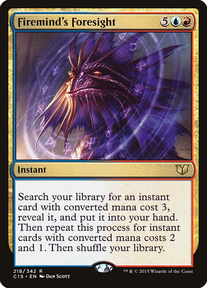 Firemind's Foresight [Commander 2015] | Red Riot Games CA