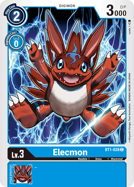Elecmon [BT1-028] [Release Special Booster Ver.1.0] | Red Riot Games CA