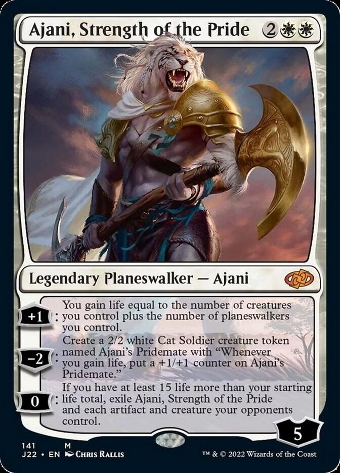 Ajani, Strength of the Pride [Jumpstart 2022] | Red Riot Games CA