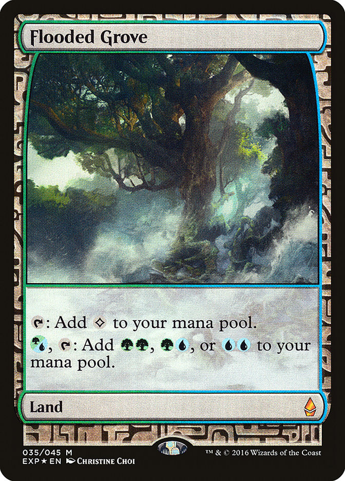 Flooded Grove [Zendikar Expeditions] | Red Riot Games CA