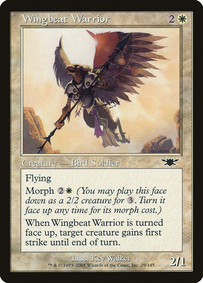 Wingbeat Warrior [Legions] | Red Riot Games CA