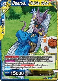 Beerus, Fickle God (BT7-120_PR) [Assault of the Saiyans Prerelease Promos] | Red Riot Games CA