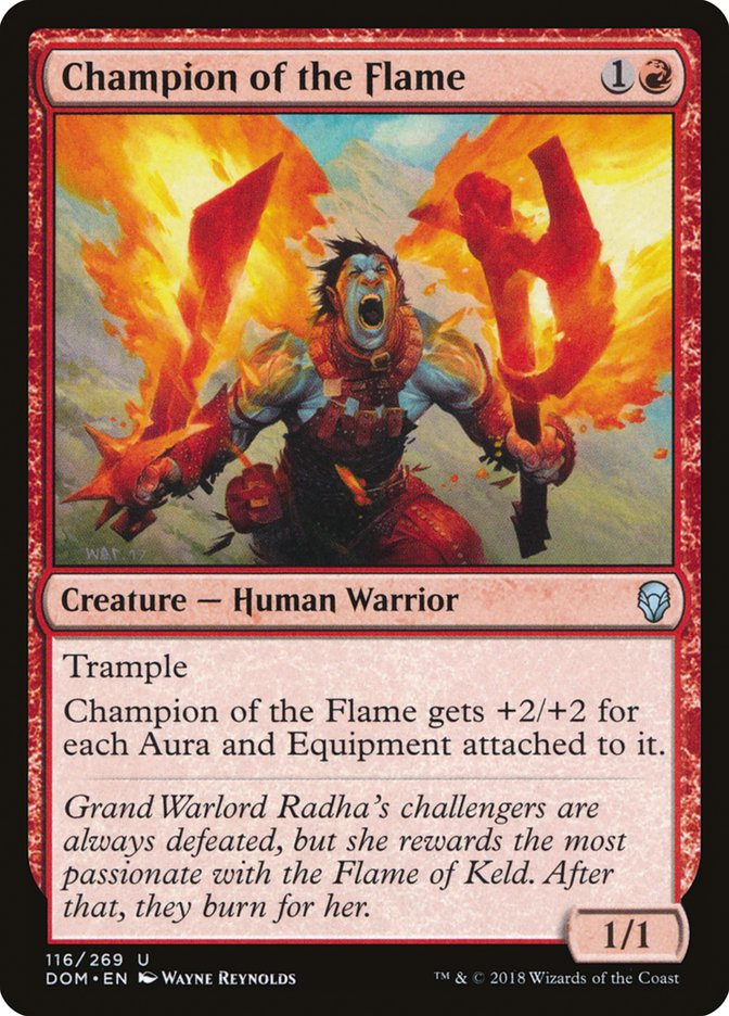 Champion of the Flame [Dominaria] | Red Riot Games CA