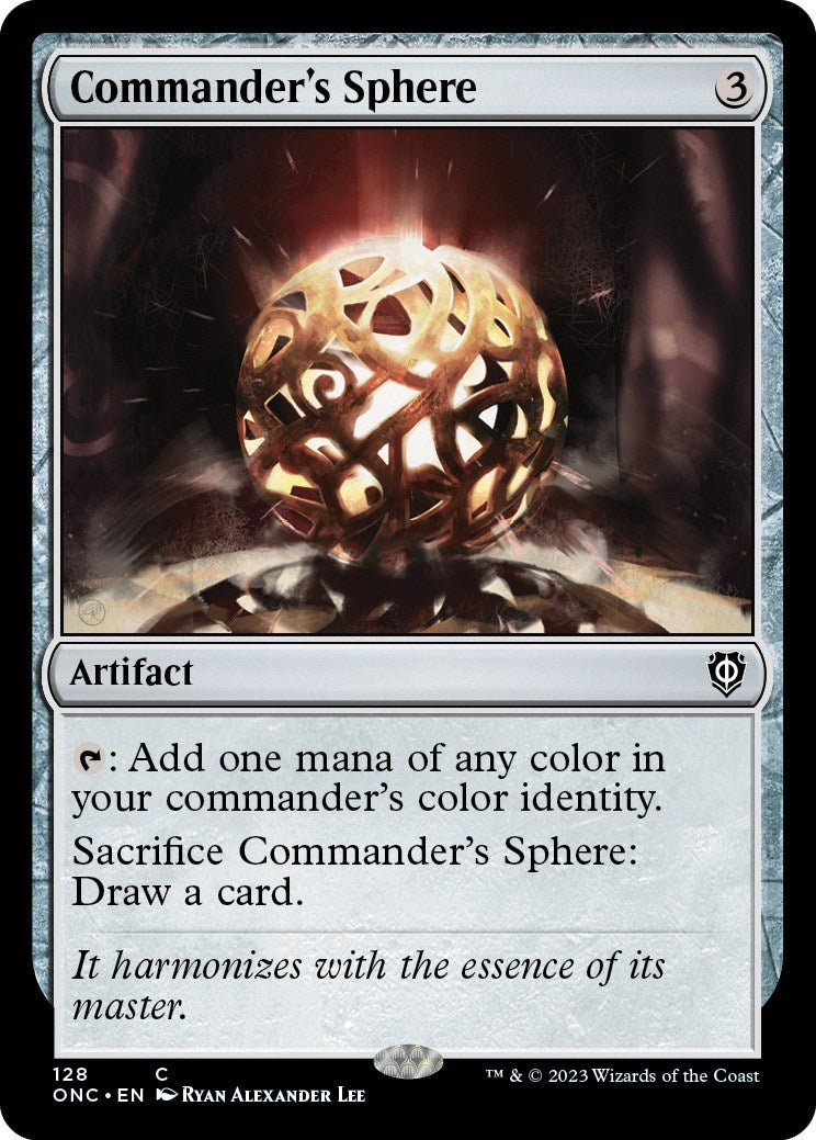 Commander's Sphere [Phyrexia: All Will Be One Commander] | Red Riot Games CA