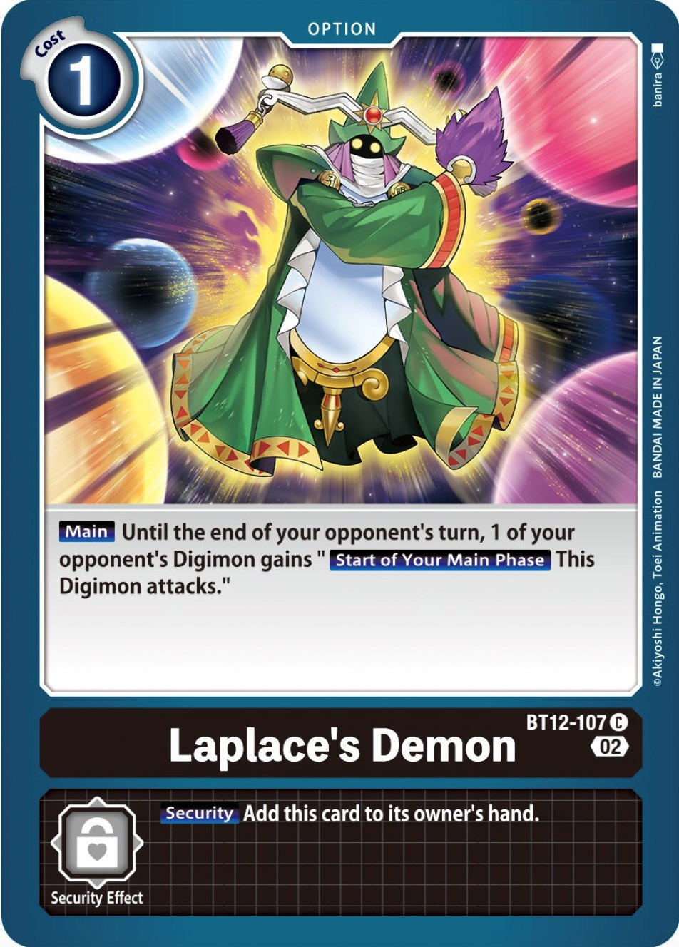 Laplace's Demon [BT12-107] [Across Time] | Red Riot Games CA