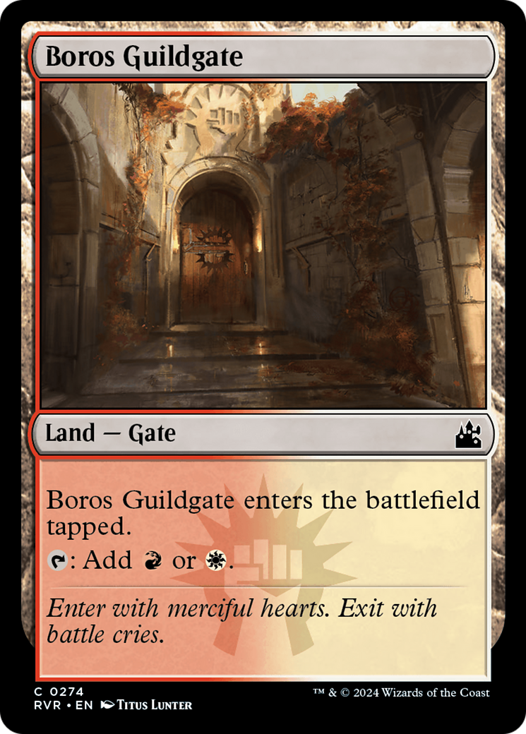 Boros Guildgate [Ravnica Remastered] | Red Riot Games CA