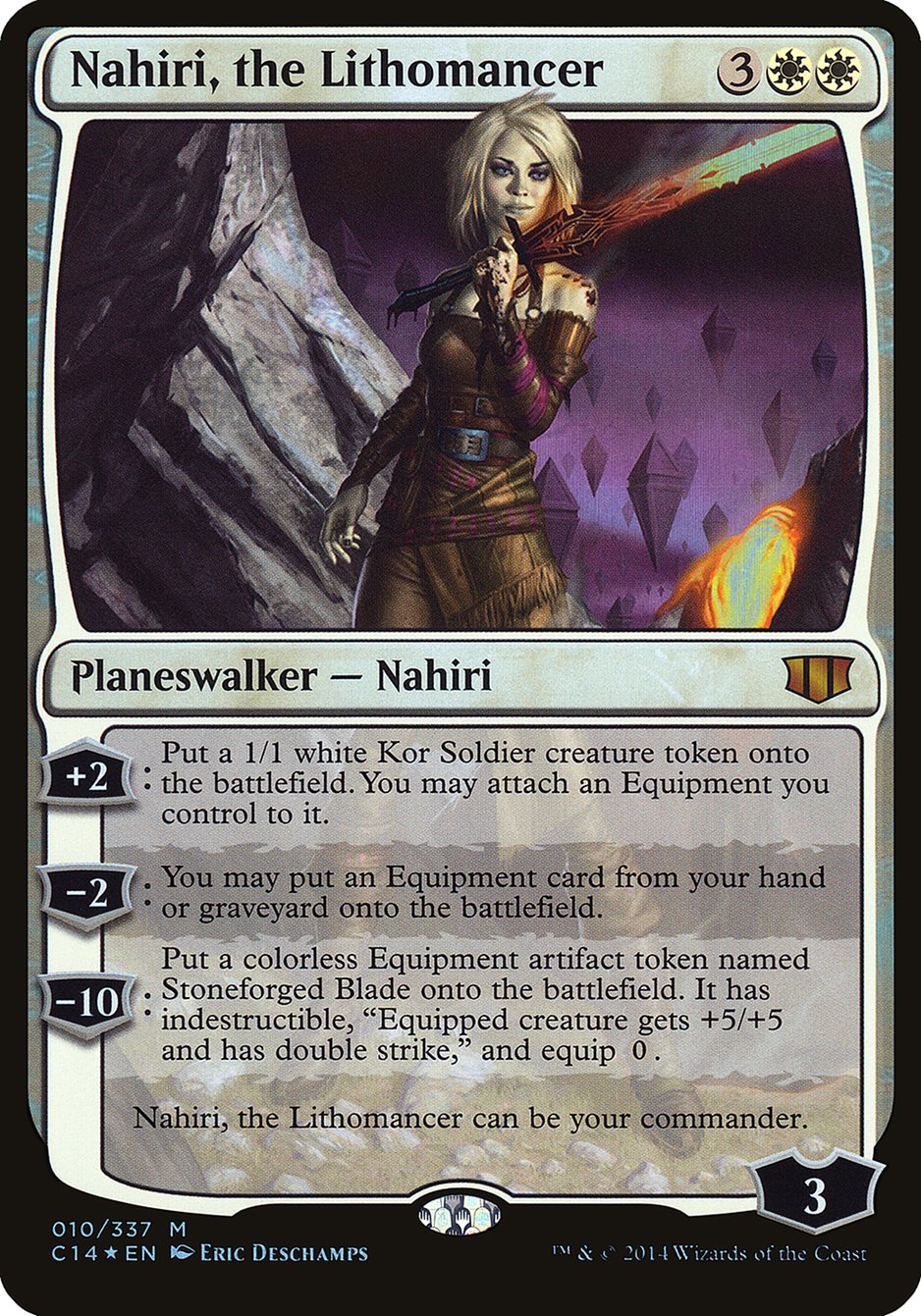 Nahiri, the Lithomancer (Oversized) [Commander 2014 Oversized] | Red Riot Games CA
