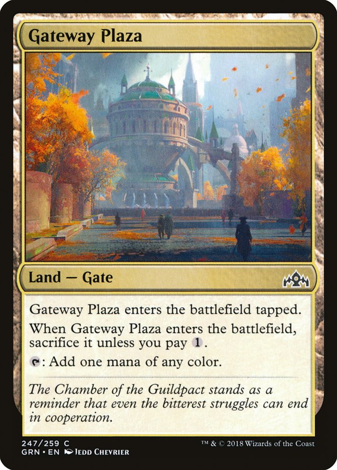 Gateway Plaza [Guilds of Ravnica] | Red Riot Games CA