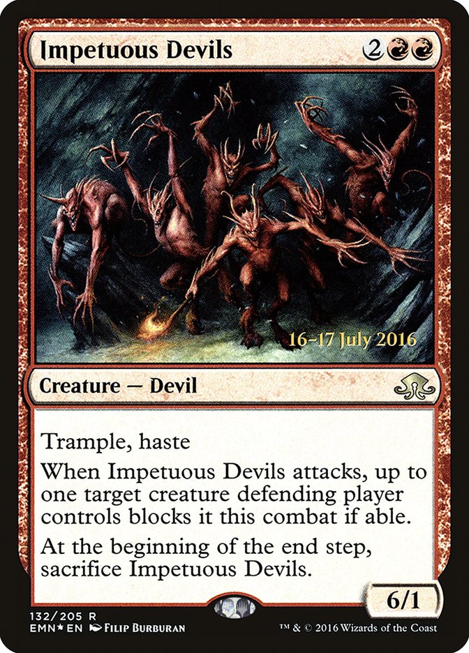 Impetuous Devils [Eldritch Moon Prerelease Promos] | Red Riot Games CA