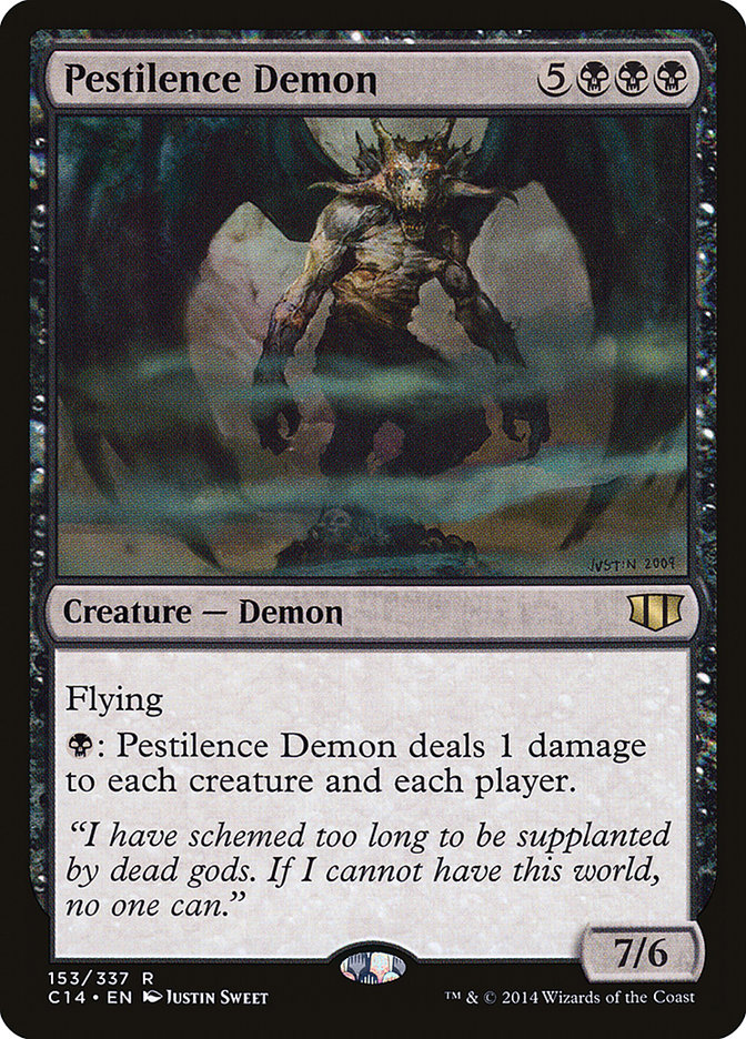 Pestilence Demon [Commander 2014] | Red Riot Games CA