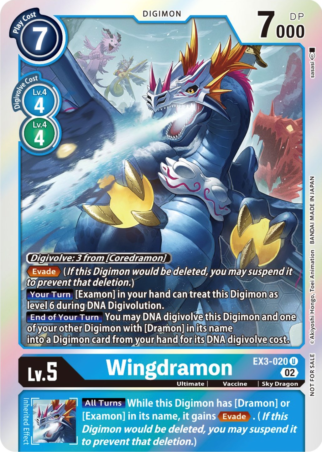 Wingdramon [EX3-020] (Alternate Art) [Draconic Roar] | Red Riot Games CA