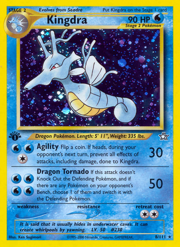 Kingdra (8/111) [Neo Genesis 1st Edition] | Red Riot Games CA