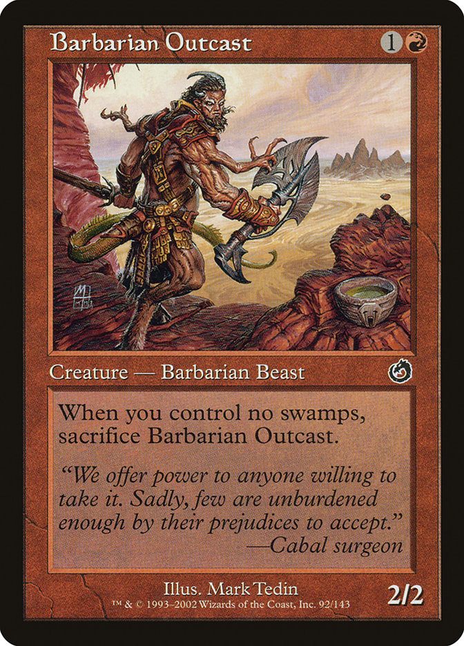 Barbarian Outcast [Torment] | Red Riot Games CA
